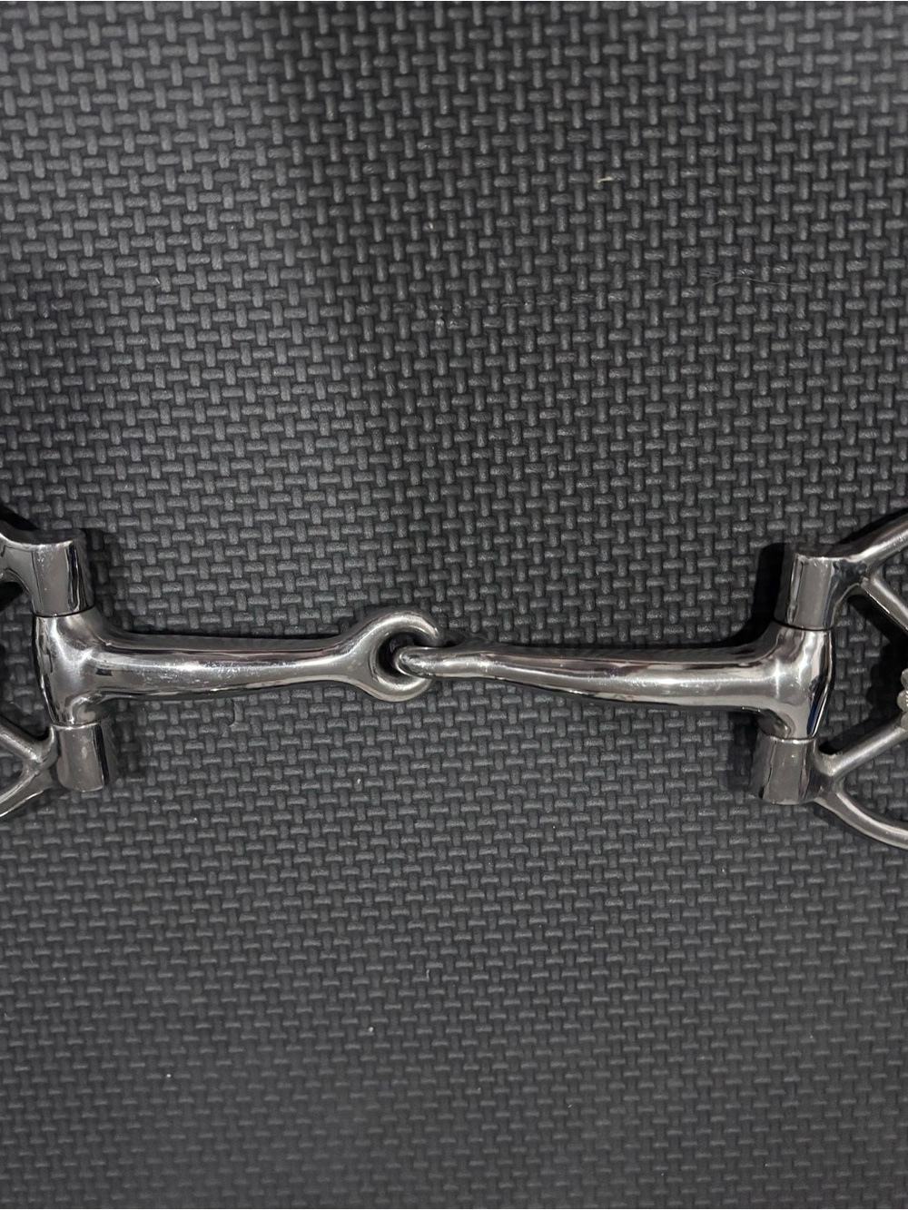 Floral Concho D-Ring
Snaffle Horse Bit